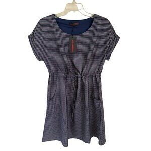 New! Women's SM Wardrobe dress in blue purple lined